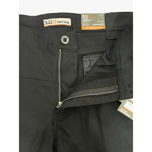 511 Tactical Edge Chino Pants Mens Size 36x36 Slim Fit Flex Tac Black New - Picture 6 of 16